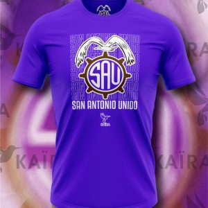 Polera Algodón Hinchas del SAU - Escudo y Texto