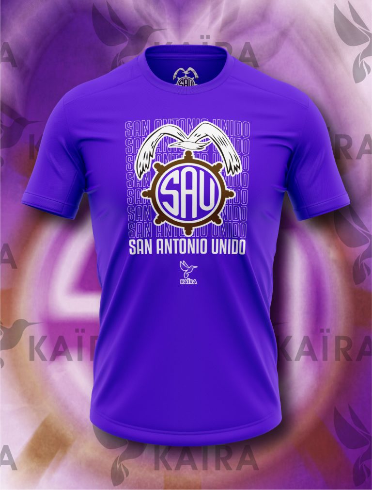 Polera Algodón Hinchas del SAU - Escudo y Texto
