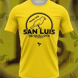 Polera Algodón San Luis de Quillora - Canario