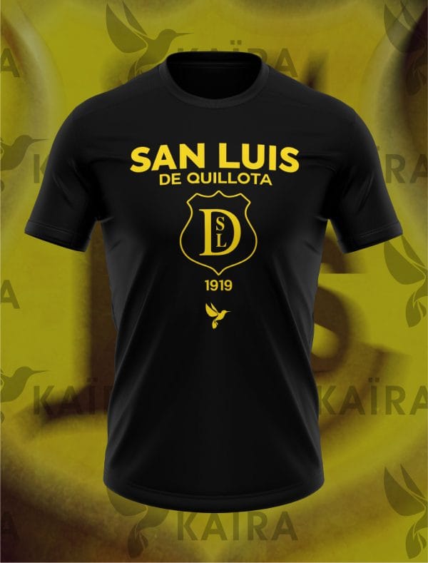 SL BK Escudo 1919_24_Mesa de trabajo 1 Polera Algodón San Luis de Quillota - Escudo 1919