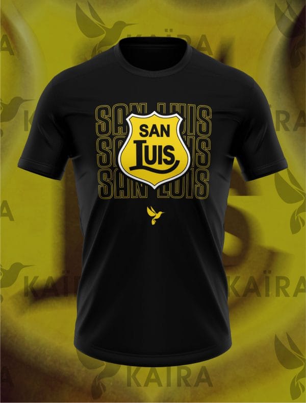 Polera Algodón San Luis de Quillota - Escudo y Texto