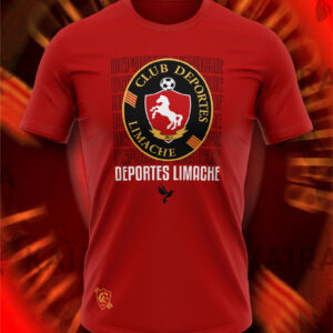 Polera Algodón Deportes Limache - Escudo y Texto