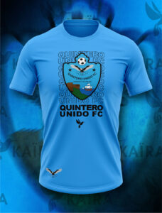 Polera Algodón Quintero Unido - Escudo y Texto