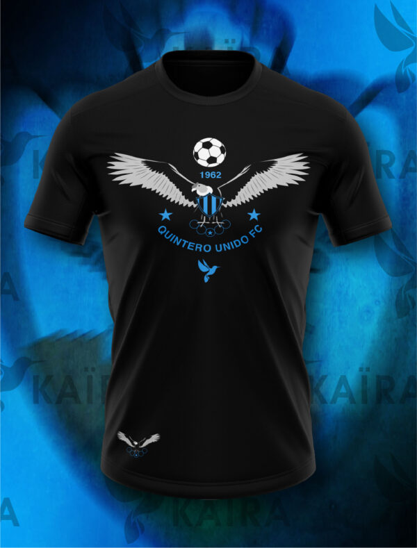 QU Negro_4_Mesa de trabajo 1 Polera Algodón Quintero Unido - Cóndor