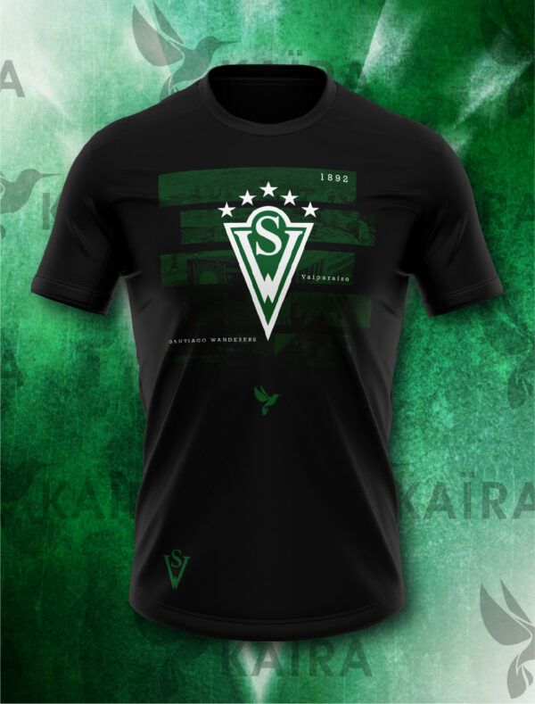 SW Negro_4_Mesa de trabajo 1 Polera Algodón Santiago Wanderers - Valparaíso