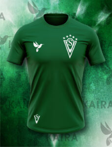 Polera Algodón Santiago Wanderers - Escudo Clásico