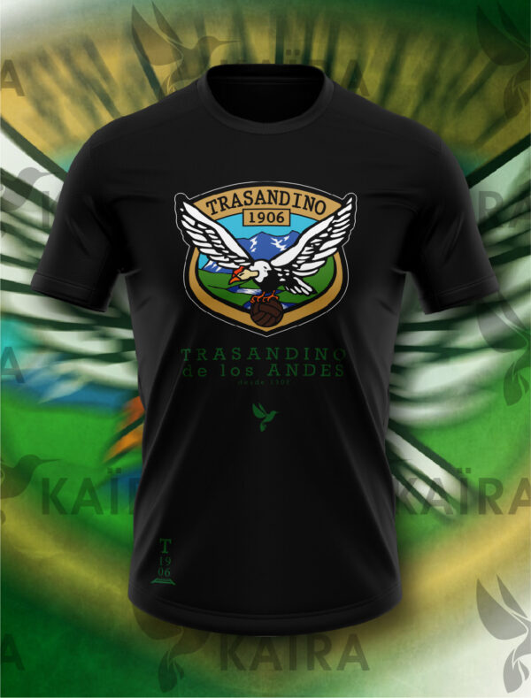 TS Negro_2_Mesa de trabajo 1 Polera Algodón Trasandino - Escudo 1906