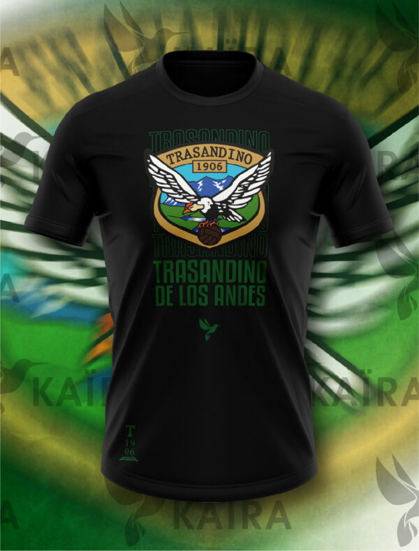 TS Negro_3_Mesa de trabajo 1 Polera Algodón Trasandino - Escudo y Texto
