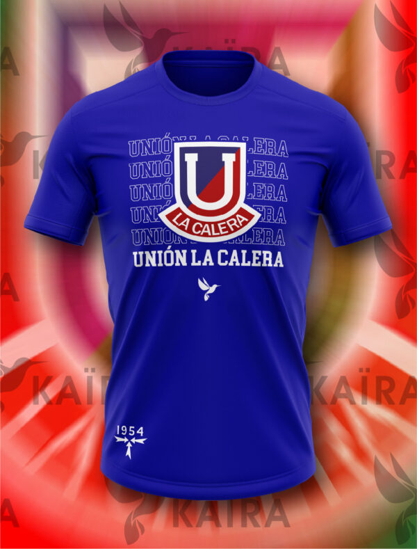 ULC azul_2_Mesa de trabajo 1 Polera Algodón Unión La Calera - Escudo y Texto