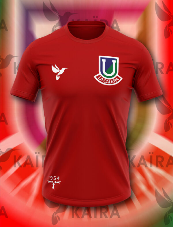 ULC rojo_1_Mesa de trabajo 1 Polera Algodón Unión La Calera - Escudo Clásico