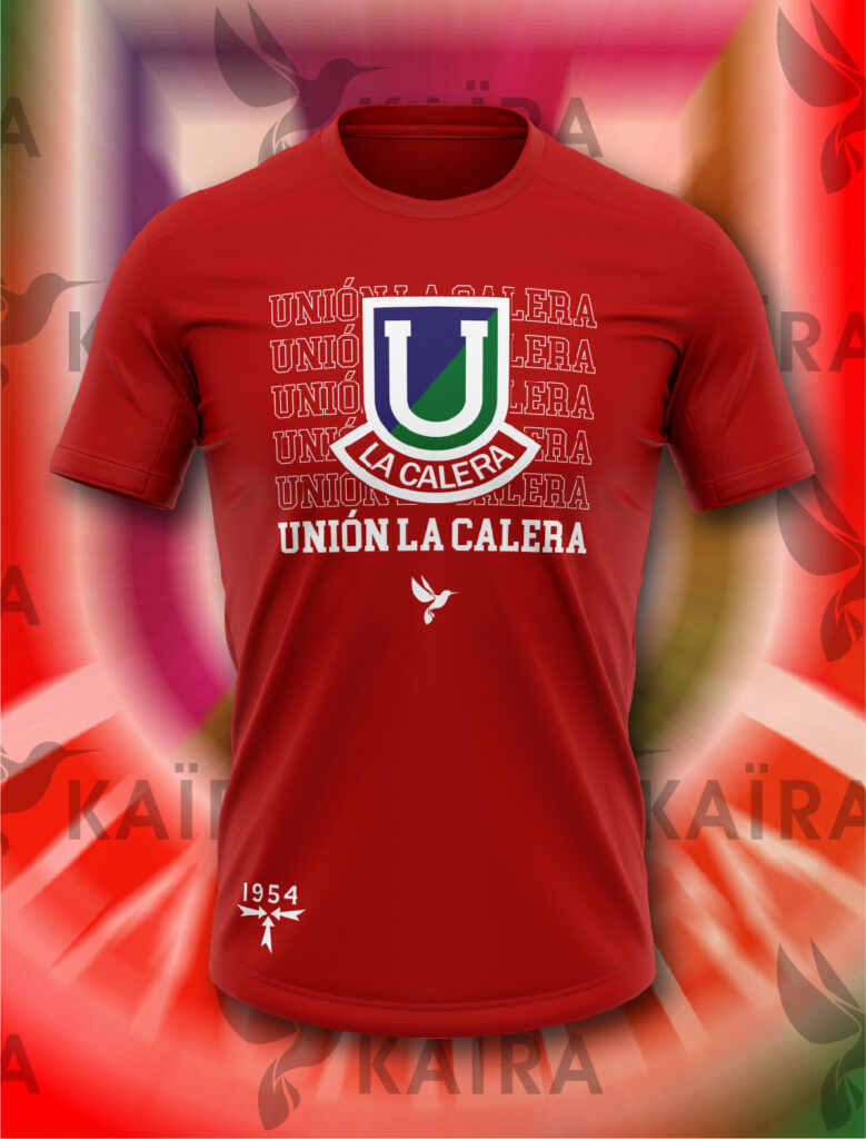 Polera Algodón Unión La Calera - Escudo y Texto
